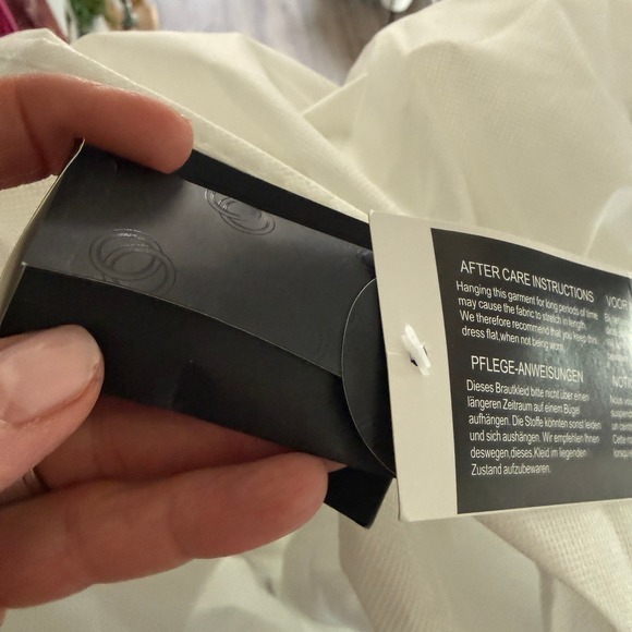 Justin Alexander Wedding Dress Ivory Sheath Low Back Lace NWT Designer Gown - Picture 14 of 14